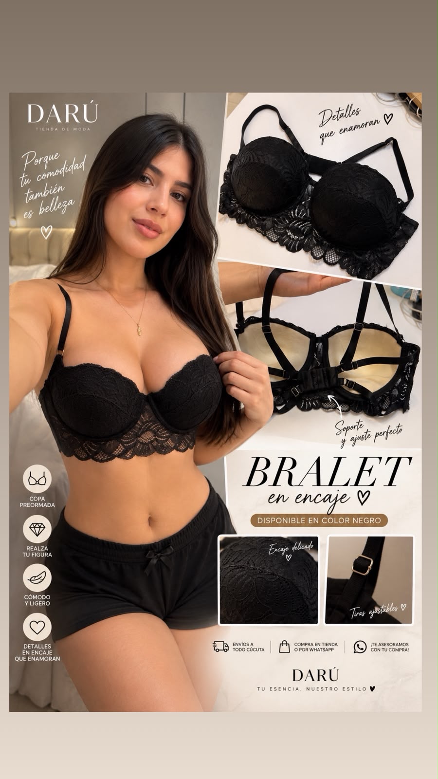 CROP TOP BRALET TIRA